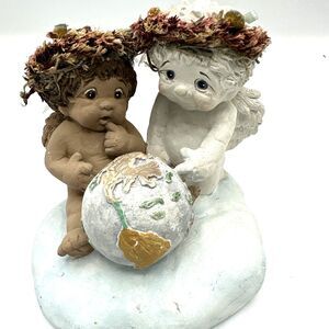 Vintage Dreamsicles Collection "One World" 1996 Porcelain Figurine by Kristen